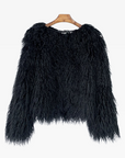 Faux fur jacket