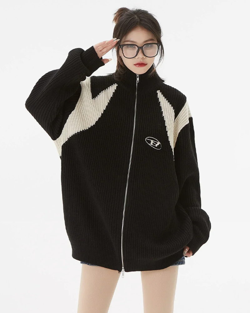 Y2K knit sweater