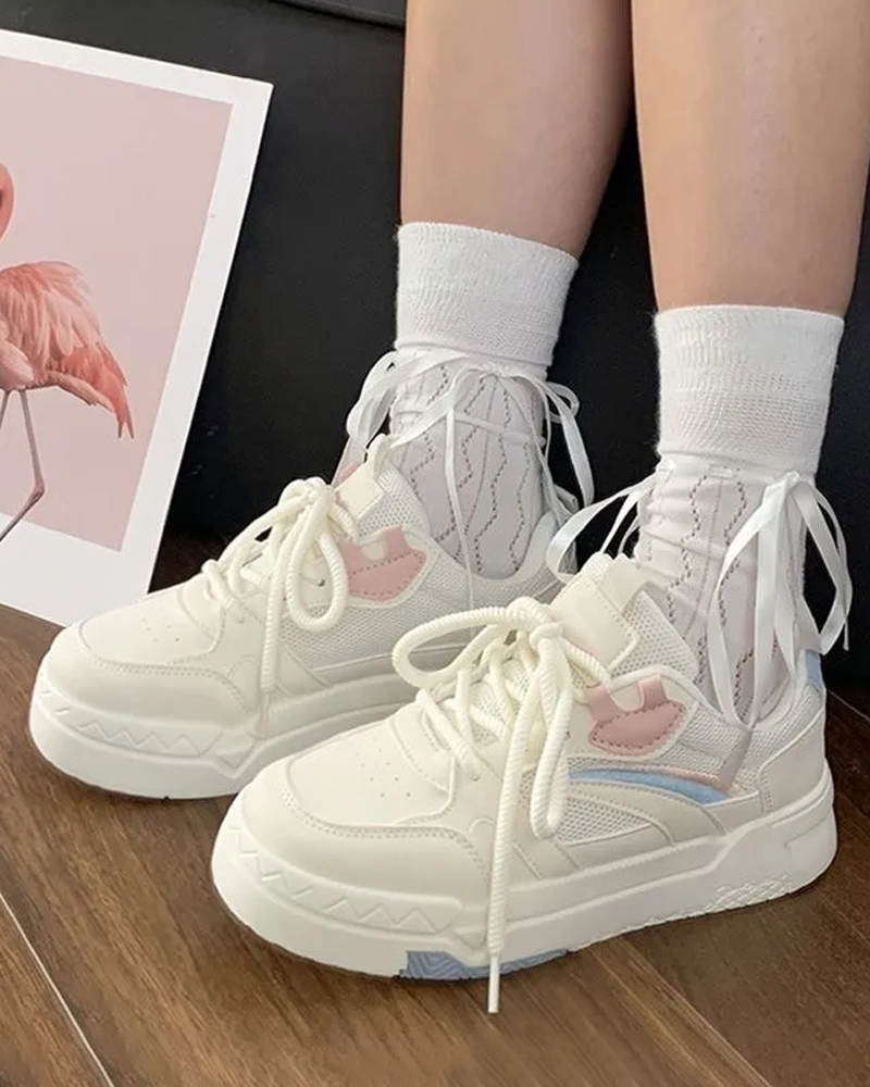 Pastel women&#39;s sneakers