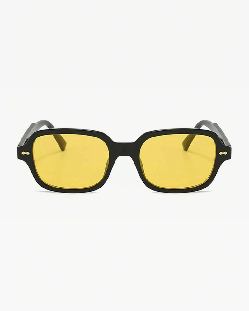 Yellow Glass Sunglasses