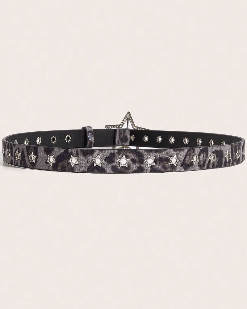 Strass star belt