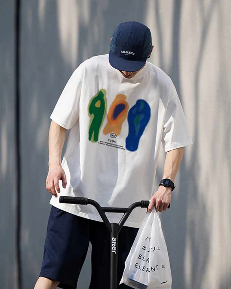 aesthetic oversized T-shirt