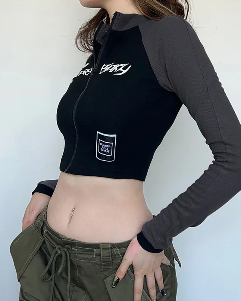 Y2K Crop Top