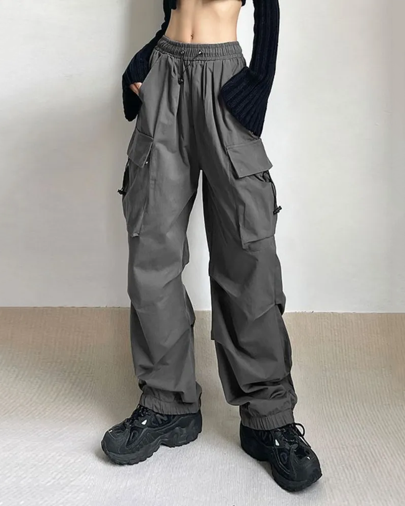 Parachute cargo pants