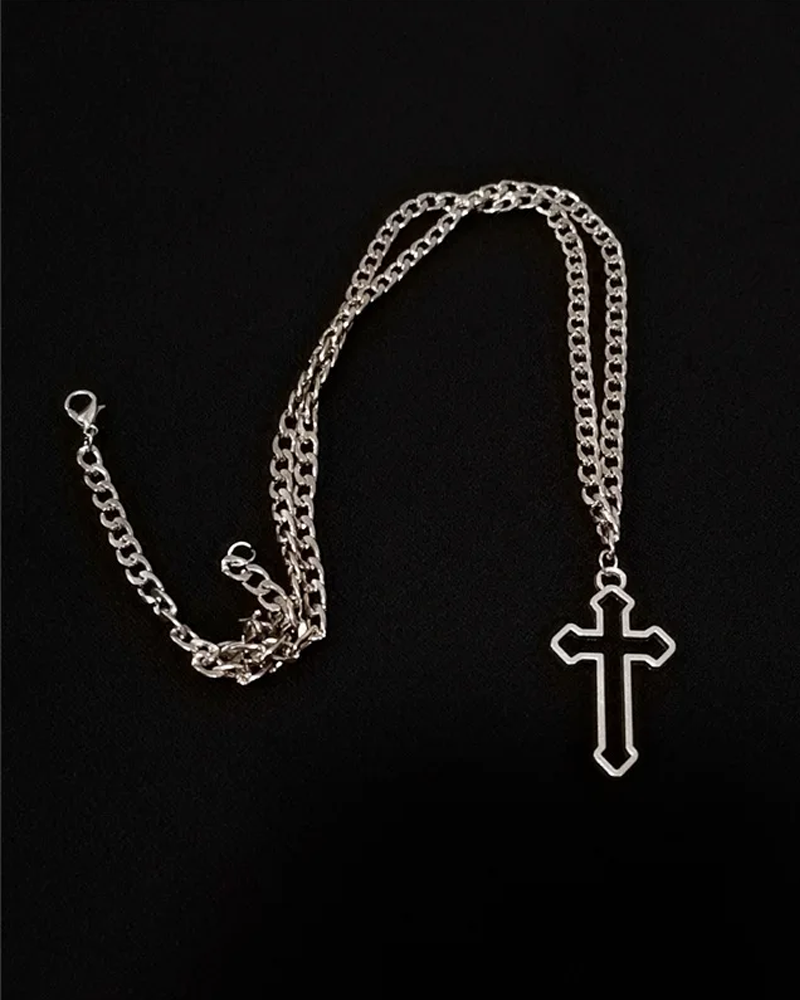 Gothic cross necklace