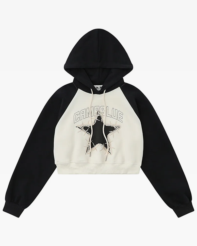 Women&#39;s cropped hoodie