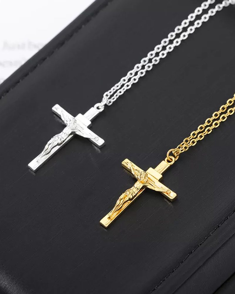 Jesus cross pendant