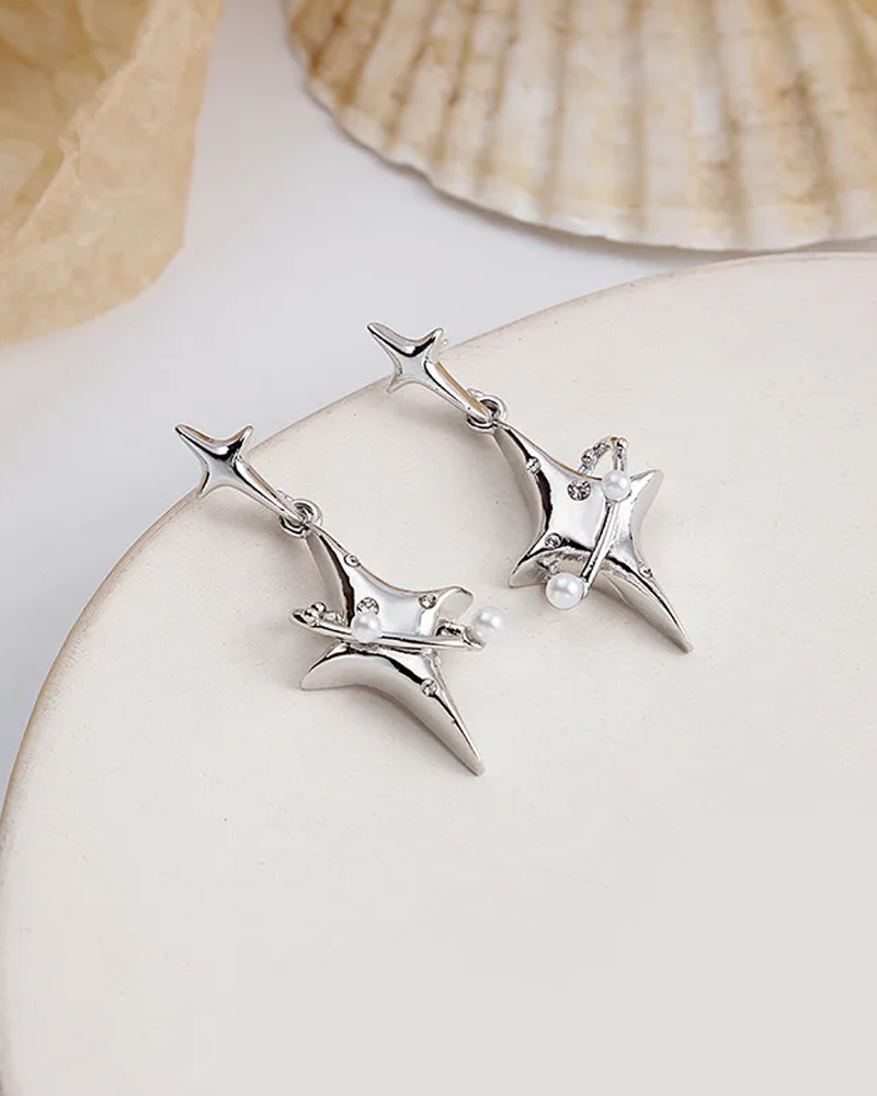 Star earrings