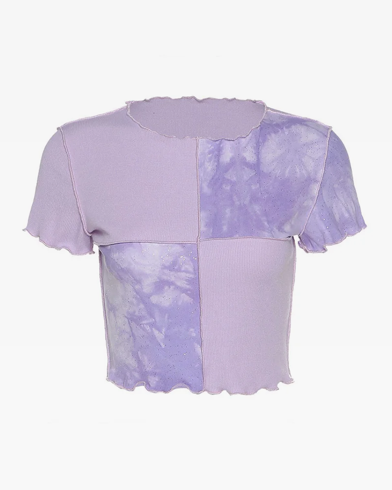 Violet crop top