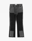 Men's patchwork jeans