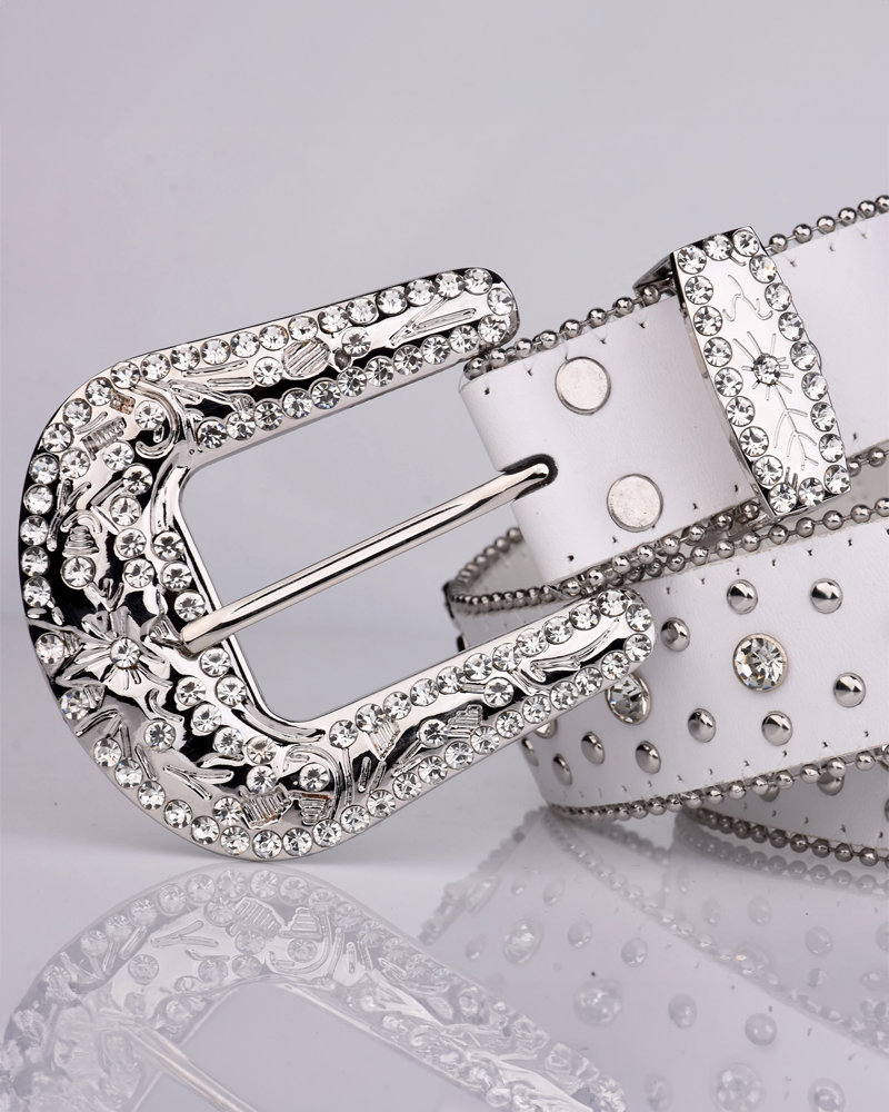 Rhinestone belt