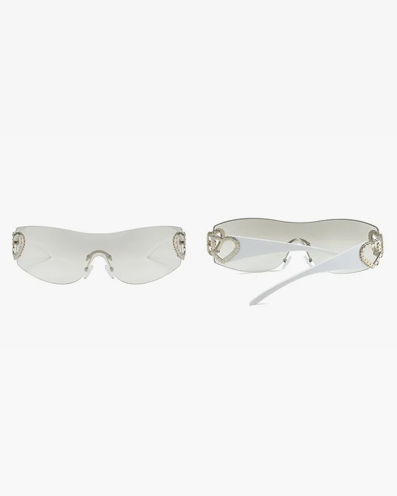 Women’s rimless sunglasses