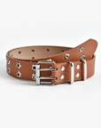 Double eyelet belt