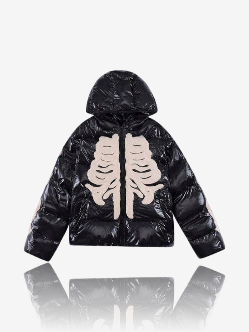 SKELETON&quot; PUFFER JACKET