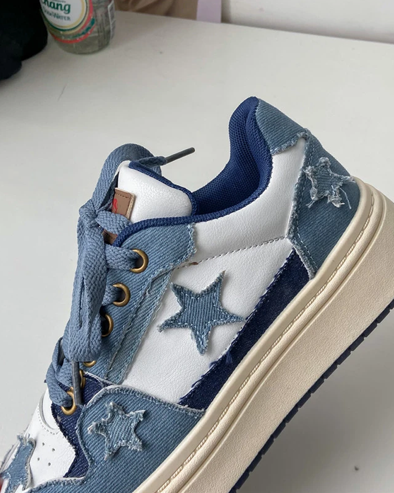 Women&#39;s Denim Sneakers