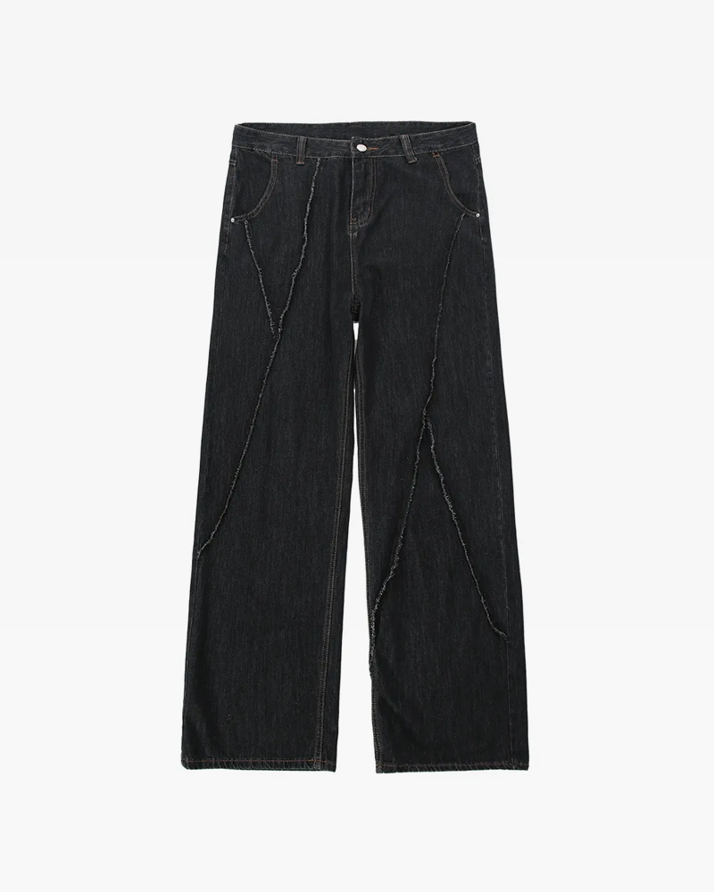 Black baggy jeans