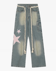 Jeans with stars