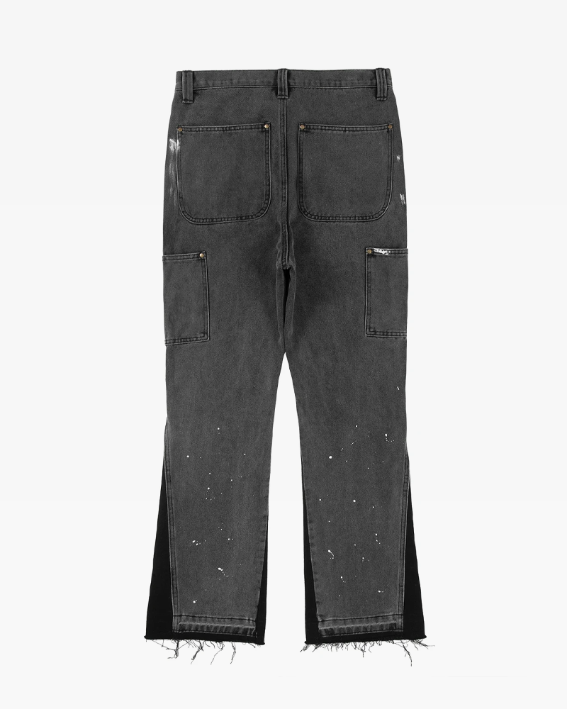 Men&#39;s patchwork jeans