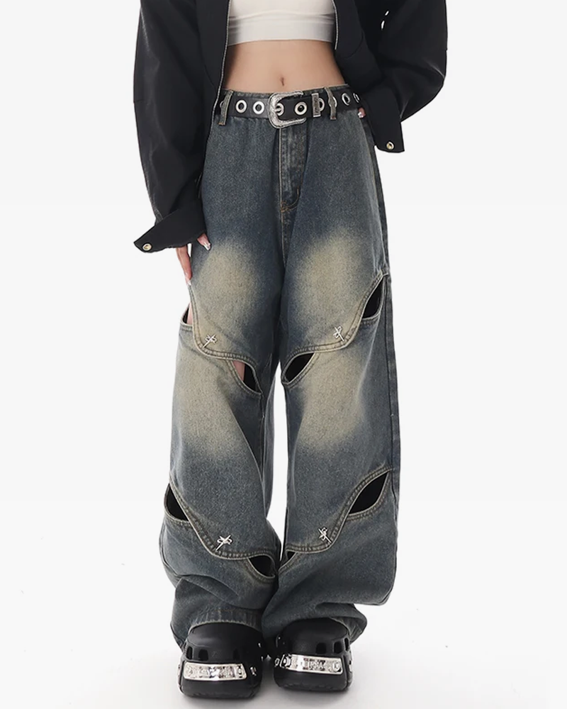 Oversized baggy jeans