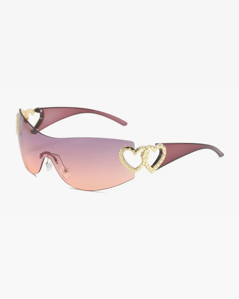 Women’s rimless sunglasses