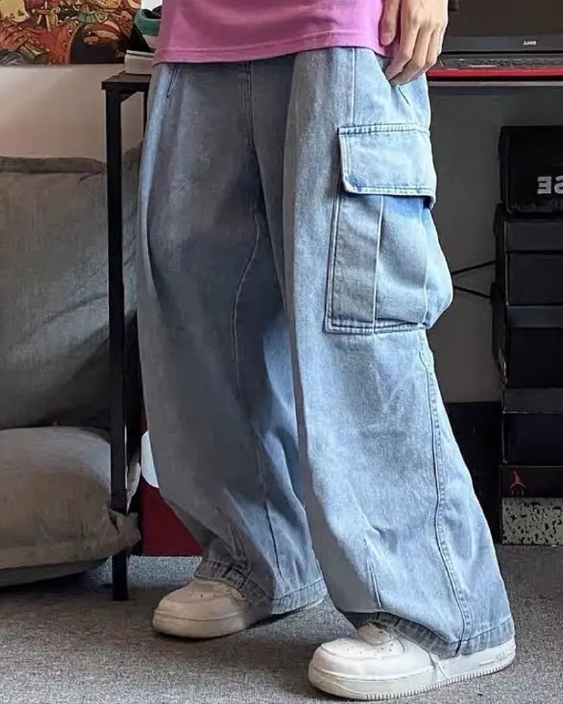 Baggy cargo jeans