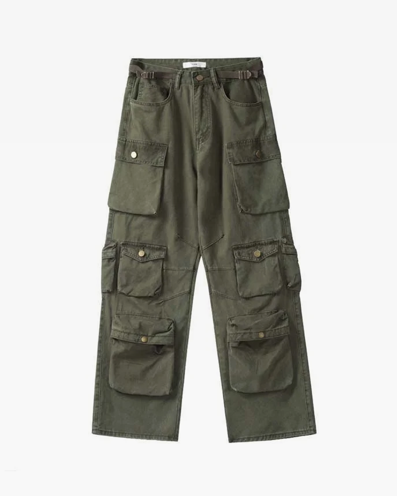 Large khaki cargo