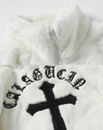 Jacket with cross