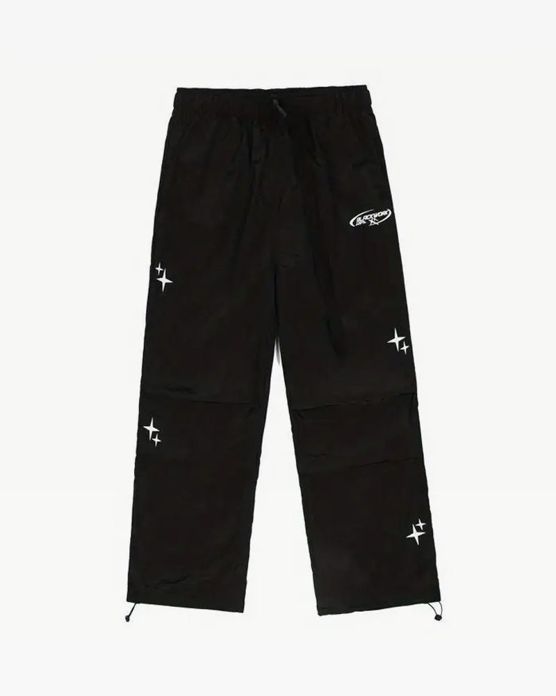 Y2K parachute pants