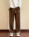 Men's velour jogging pants