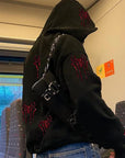 Full zip Spiderman hoodie