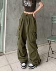 Parachute cargo pants