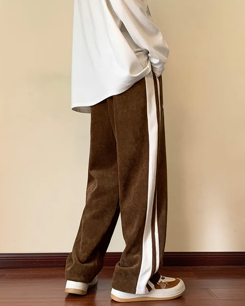 Men&#39;s velour jogging pants