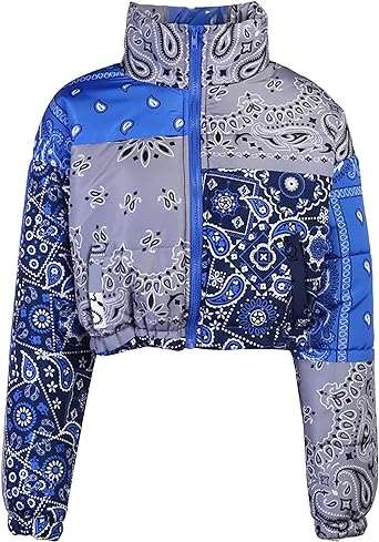 Bandana Puffer Jacket