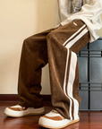 Men's velour jogging pants