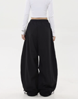 Women's oversized tracksuit pants