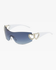 Women’s rimless sunglasses