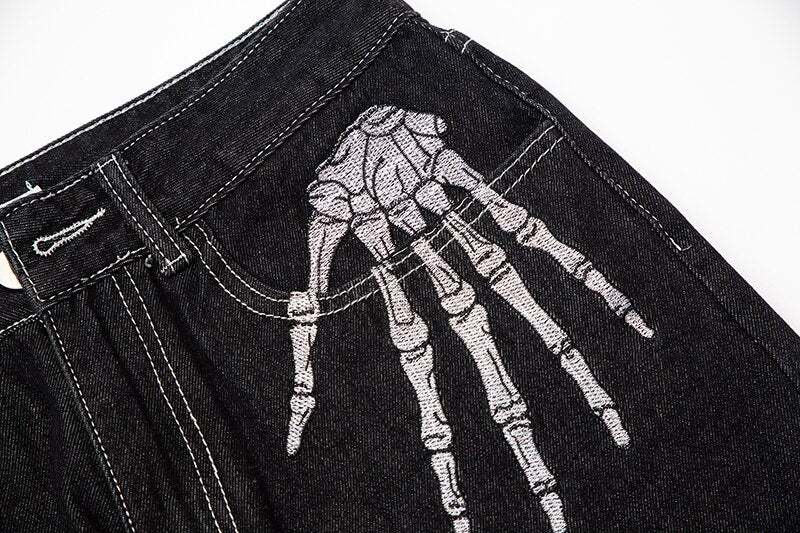 Skeletal jeans