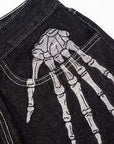 Skeletal jeans