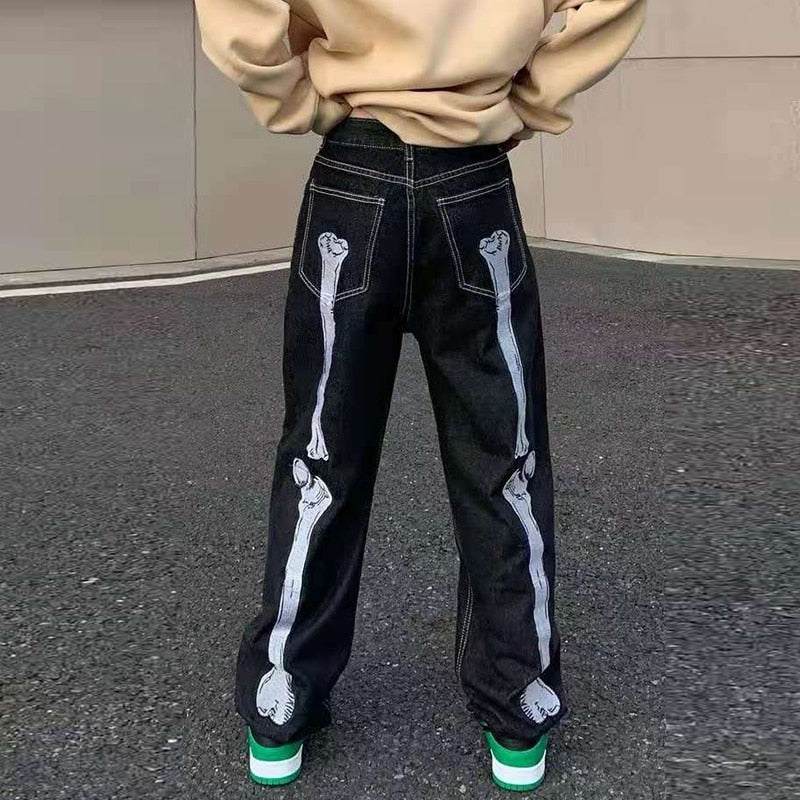 Skeletal jeans