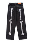 Skeletal jeans