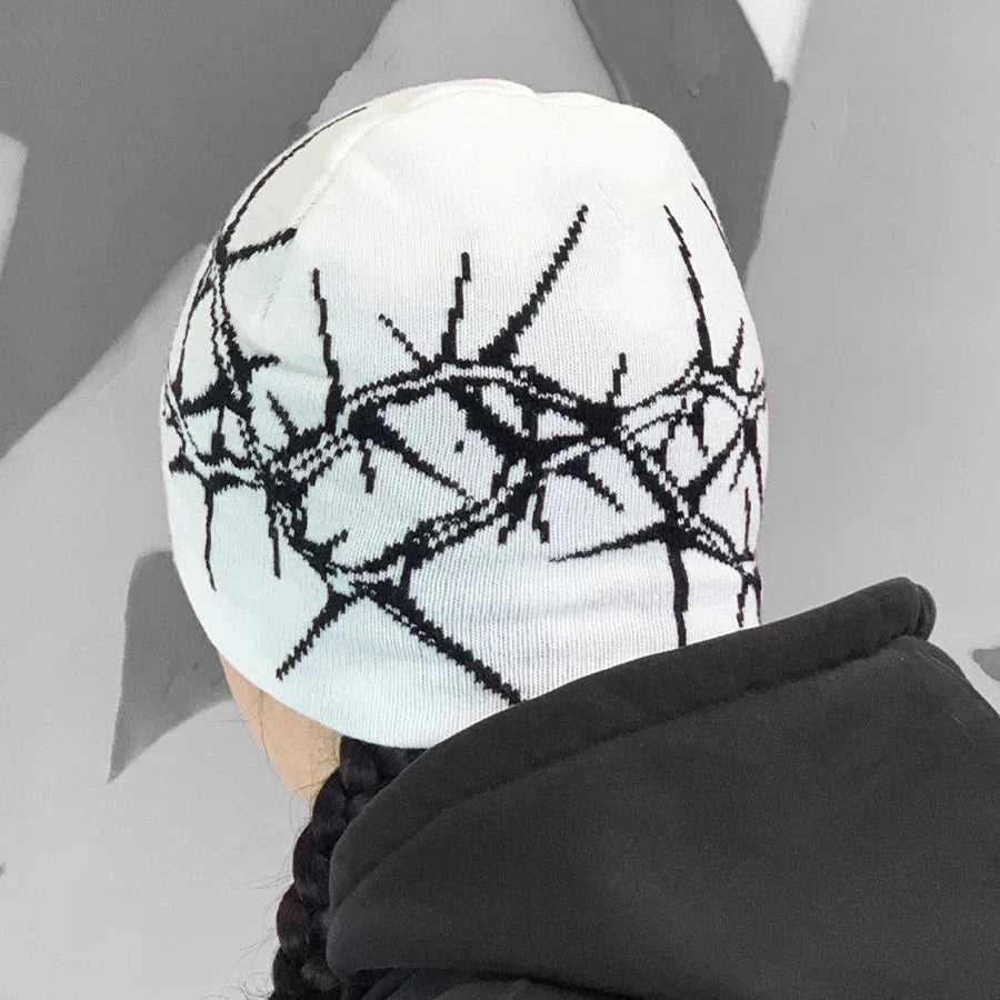 Barbed wire beanie