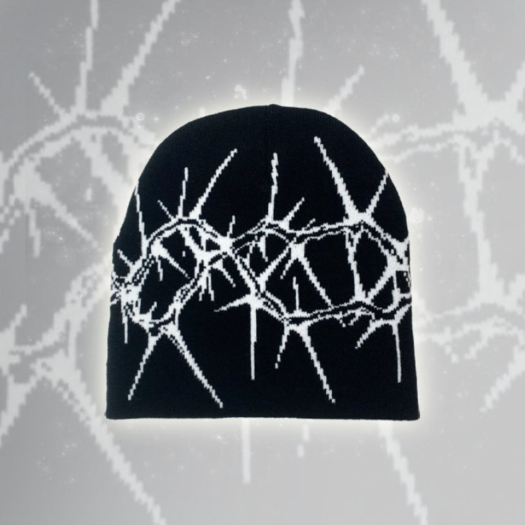 Barbed wire beanie