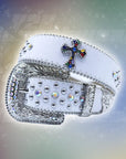 Cowboy rhinestone belt