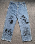 Custom anime jeans