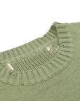 Green skeleton sweater