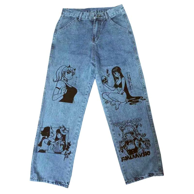 Custom anime jeans