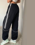 Nylon track pants