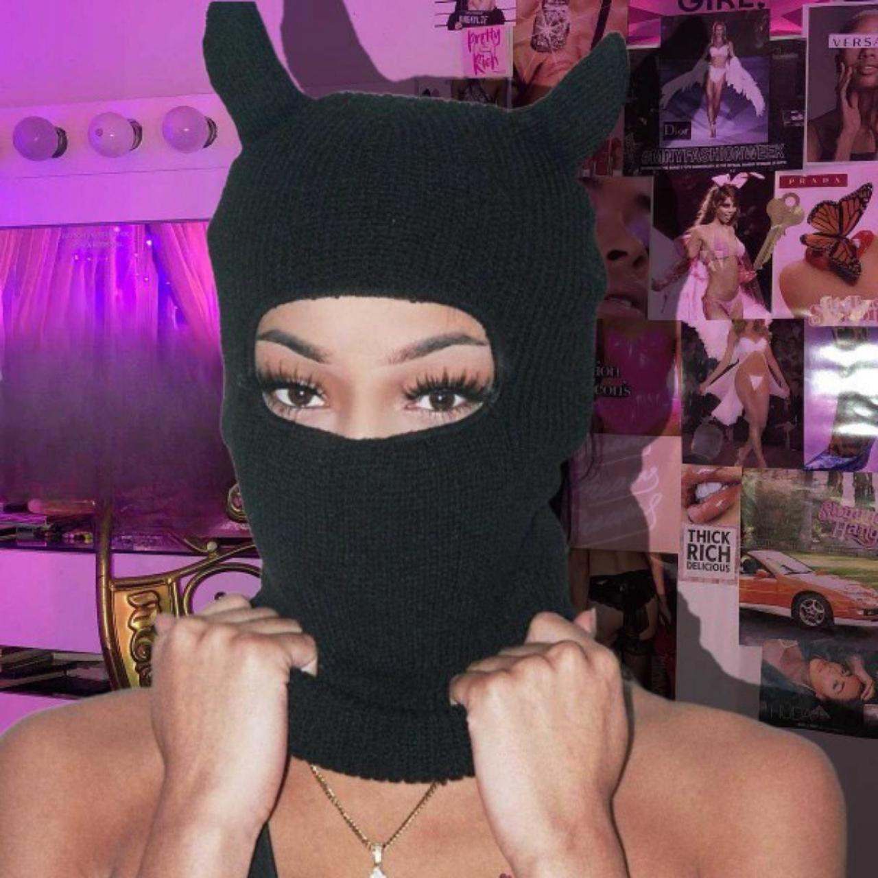 Horned balaclava