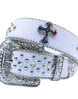 Cowboy rhinestone belt