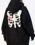 Black Skeleton Hoodie